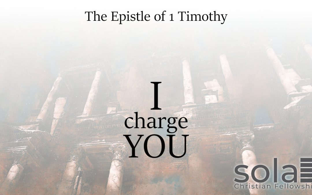 I Charge You Part 4: 1 Timothy 1:18-20 Audio